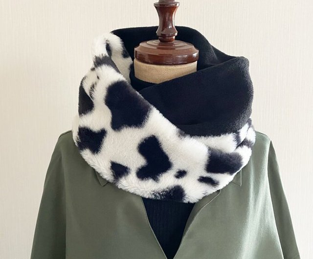 Cow print scarf sale