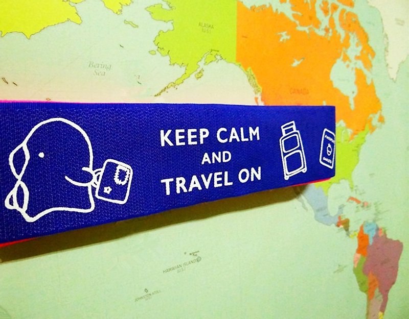 Oaklets Keep Calm And Travel On - Other - Waterproof Material 