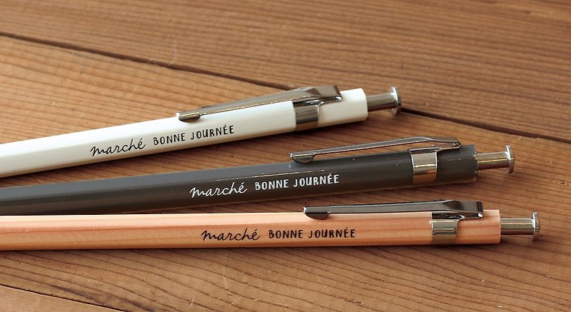 Japan【LABCLIP】Marche series ball pen - Ballpoint & Gel Pens - Wood 