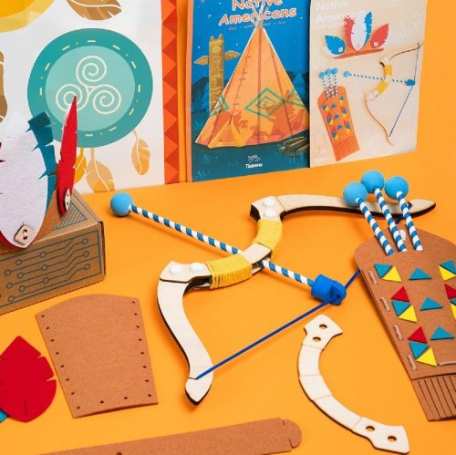 Tinkerer Tinkerer Box 3嵗4歲5歲 小印第安人 學前玩具 生日禮物 兒童DIY