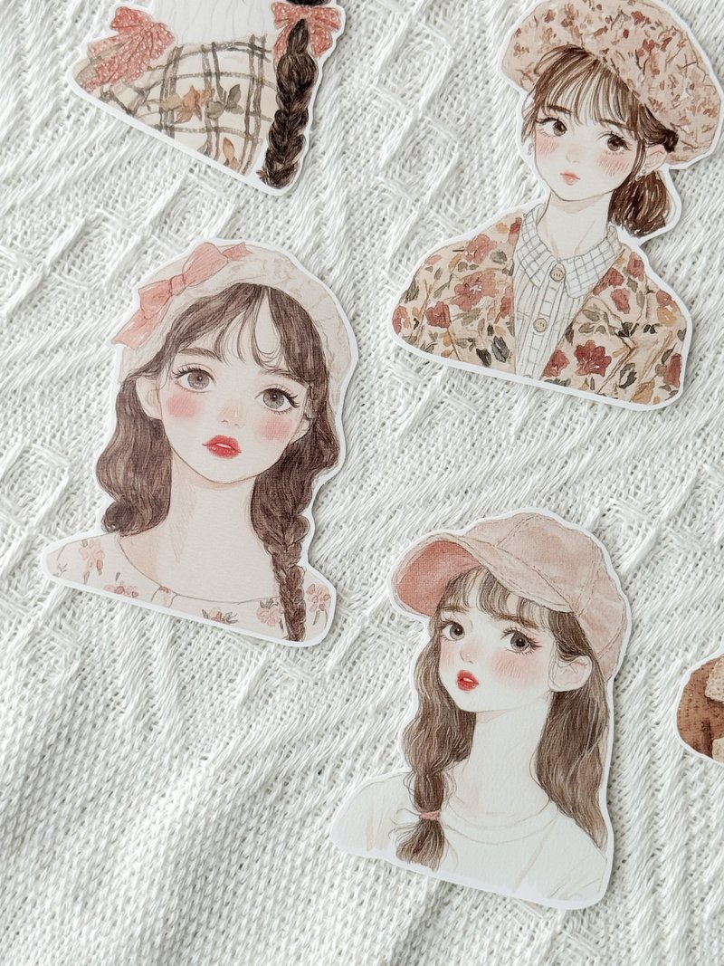 Paris's Girls stickers - สติกเกอร์ - กระดาษ 