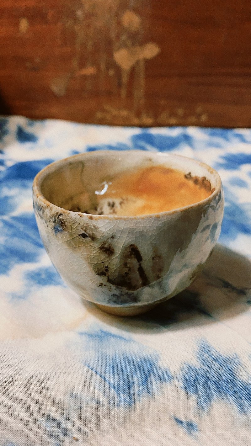 和風薪茶碗/茶碗/普通の小さな手作り - 急須・ティーカップ - 陶器 