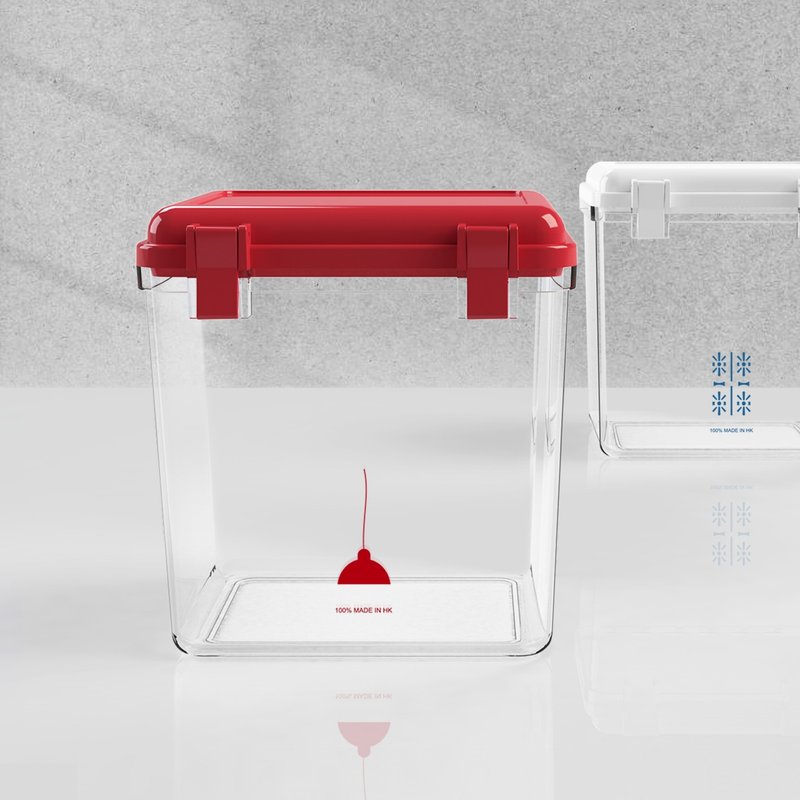 【MIHK】REDA AIR-TIGHT CONTAINER (M) - Storage - Plastic Red