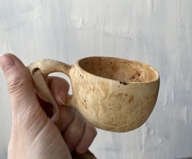 Handcrafted Wood Kuksa -Traditional [Nordic] Cups & Utensils