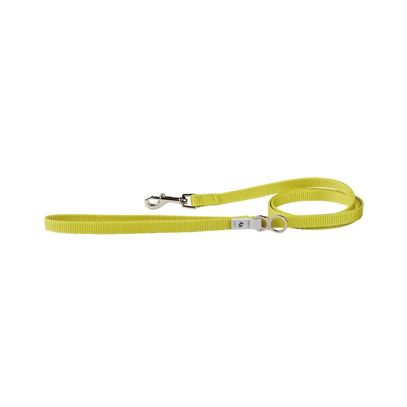 [Tail and Me] Classic Nylon Leash, Lemon Yellow XS - Collars & Leashes - Nylon 