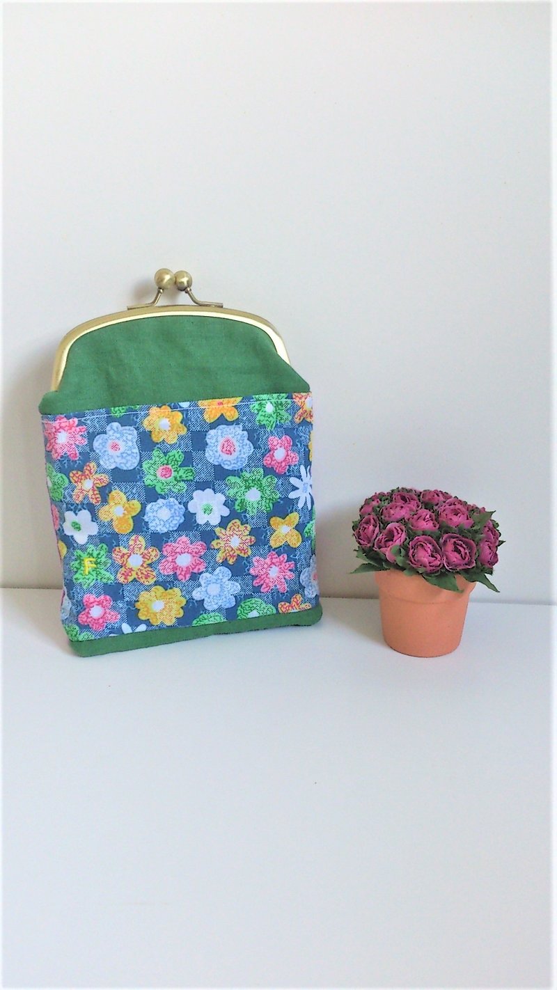 Chalk Bag (Colorful Flowers) - Other - Cotton & Hemp Green