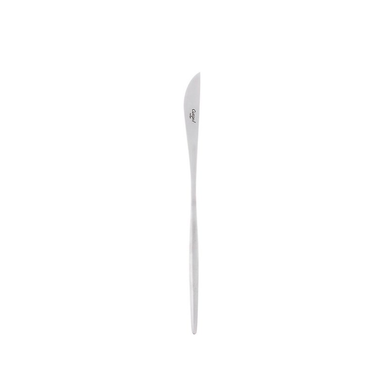 MOON  Matte Dessert Knife - Cutlery & Flatware - Stainless Steel Silver