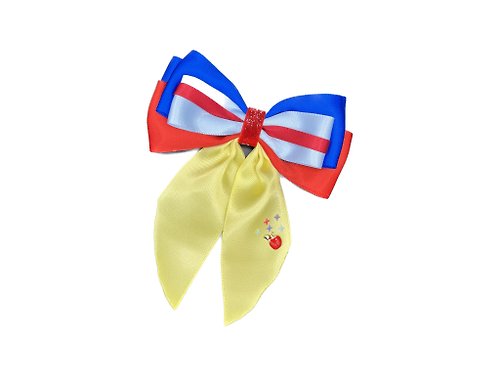 ribbons-mom Ribbon hair clip Princess collection Snow white size L