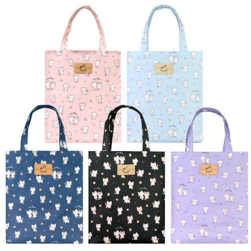 uma hana 臺灣製造防水包 【餅乾喵-新A4】臺灣製造收納A4檔案拉鍊手提防水的新A4提袋
