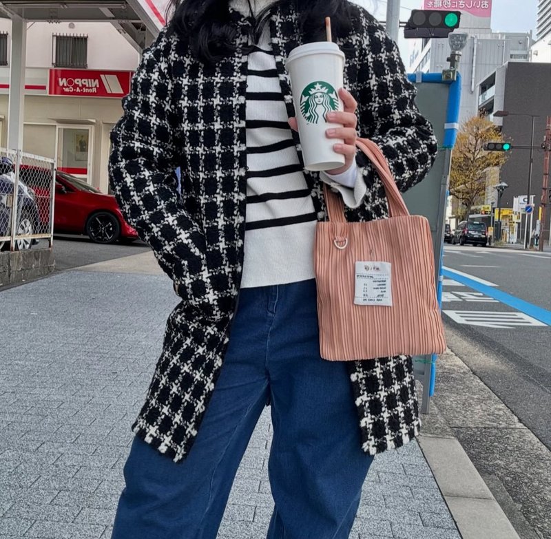 Wyllabrand Cappuccino Mini panini - 手提包/手提袋 - 其他材質 粉紅色