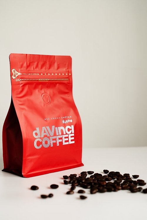 達文西咖啡 濃厚飽滿 可納果 2017義大利金獎認證 半磅