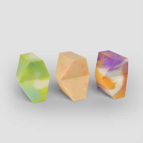 Aura 【初春推薦】高保濕配方身體髮皂三件組 冷製手工皂禮盒組