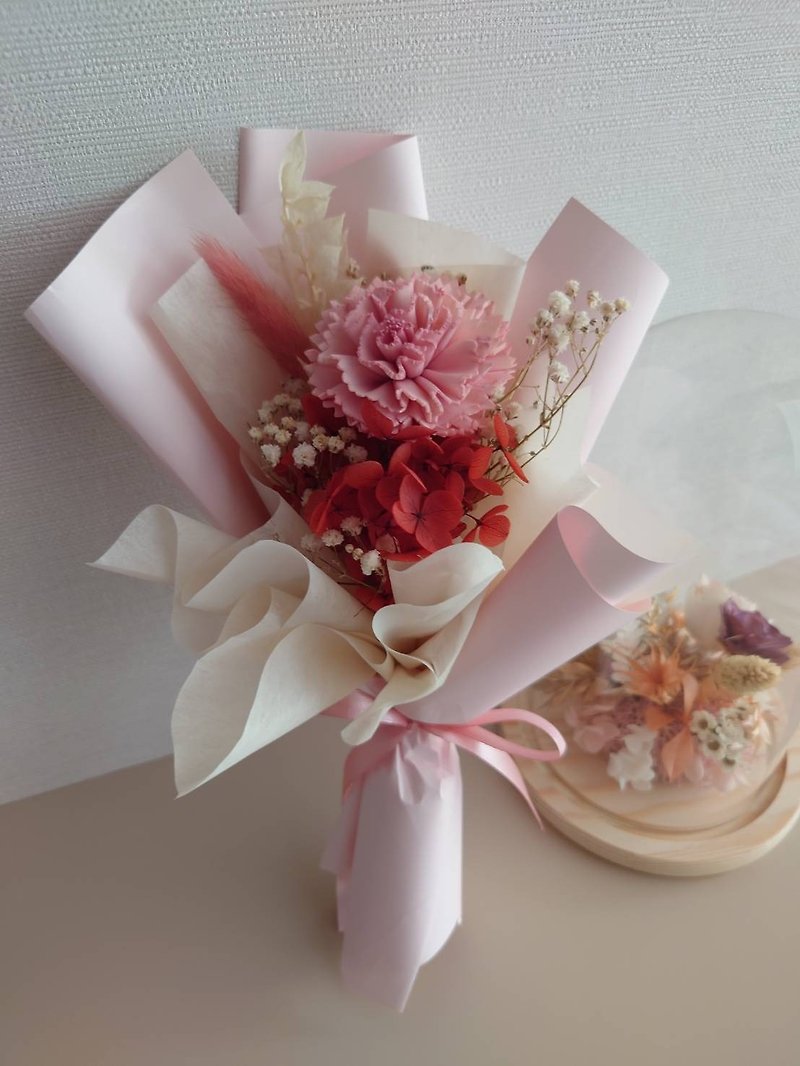 Mother's Day Limited | Everlasting Bouquet Single Carnation - Dried Flowers & Bouquets - Plants & Flowers 