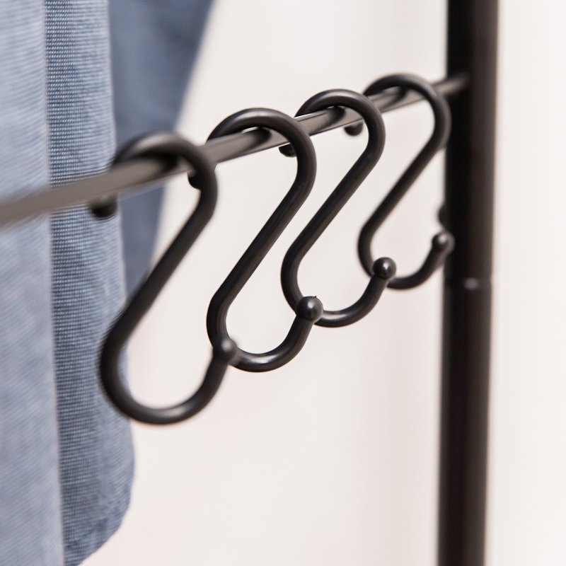 [Bayer Home Furnishing] S-shaped hooks (small 6 pcs/group) (large 4 pcs/group) - ตะขอที่แขวน - พลาสติก 