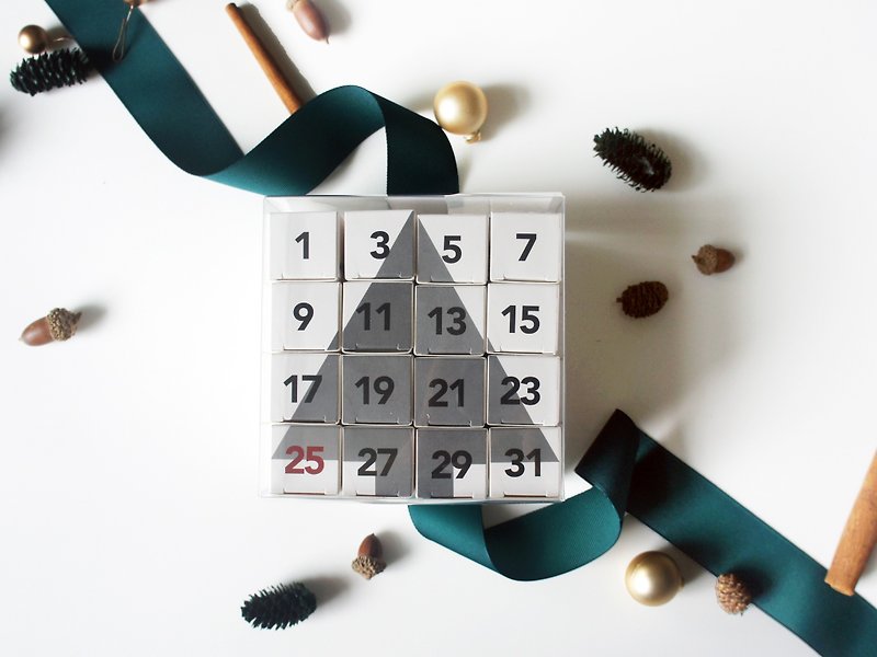 【Christmas Gift Box】Christmas Countdown Calendar Pinkoi branded Limited Edition