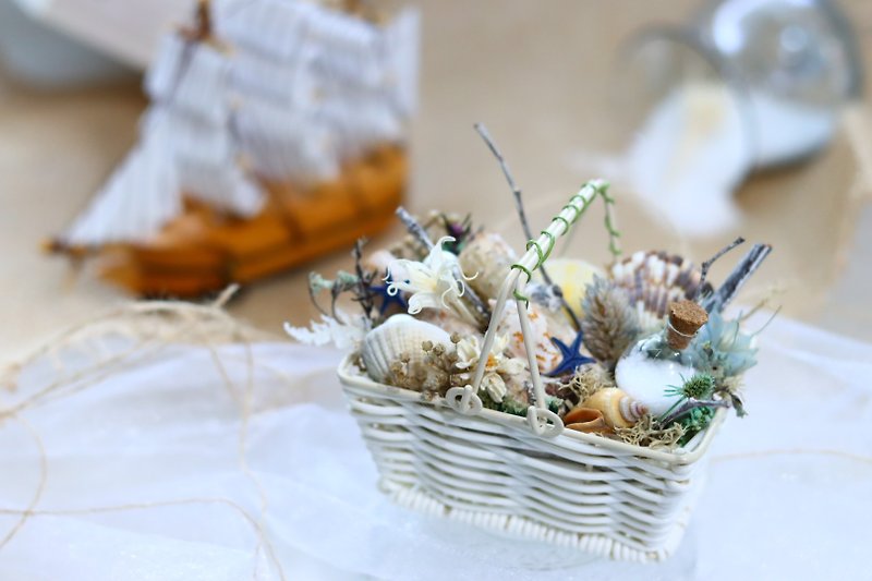 客製化商品 花藝擺飾 迎賓桌花 歡迎企業合作 - 擺飾/家飾品 - 貝殼 