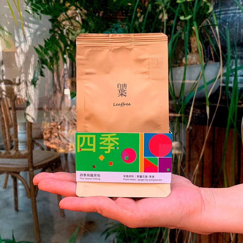 自由葉 | 迎香烏龍 | 原片茶包8入 新品種推薦 花香 青香 鮮爽 - 茶葉/茶包/水果茶 - 其他材質 綠色
