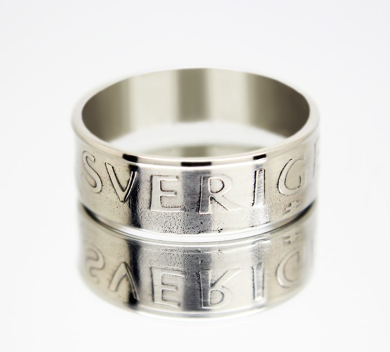 Sweden Coin Ring 5 kroner 1984, coin ring for men,  coin ring for woman - General Rings - Other Metals 