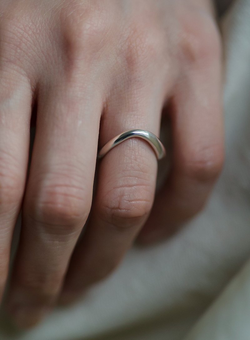 A sea in the forest sterling silver ring - General Rings - Sterling Silver Silver