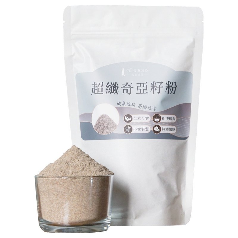 Renliangyoufang Super Fiber Chia Seed Powder 300g - ซีเรียล - วัสดุอื่นๆ สีส้ม