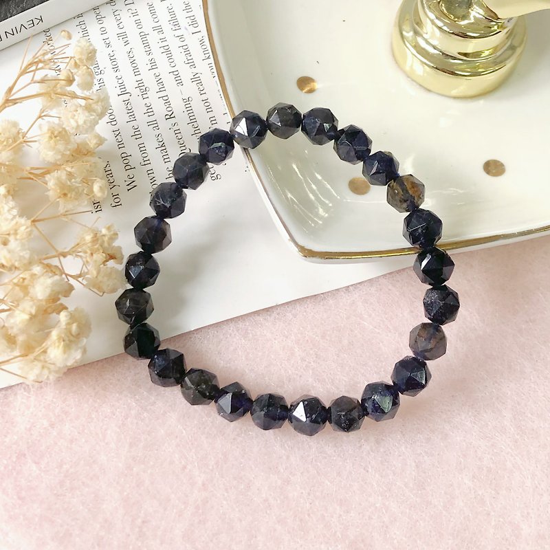 starcut crystal bracelet Moonstone Crystal  For Love - สร้อยข้อมือ - คริสตัล สีน้ำเงิน