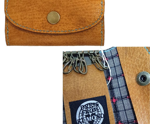 Designer's original brand two-color real cowhide kimono fabric handbag tote  bag - Shop dress-from-kimono Handbags & Totes - Pinkoi