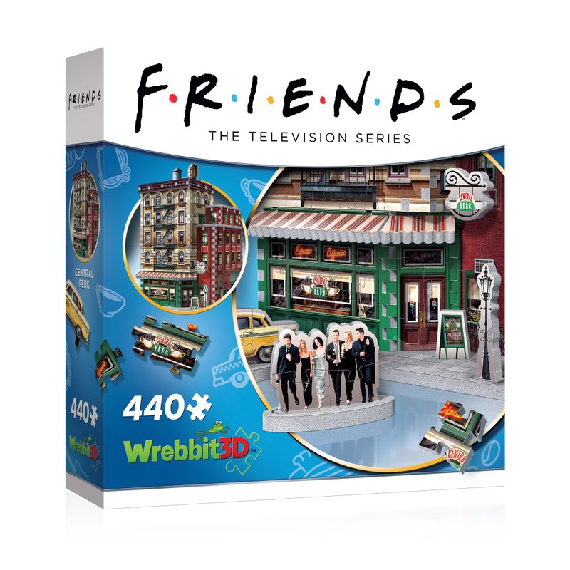 Friends - Central Perk - Puzzles - Other Materials Multicolor