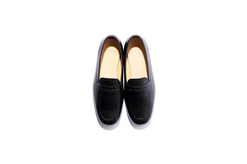 StitchingSole_Arch_Blk - Men's Oxford Shoes - Genuine Leather Black