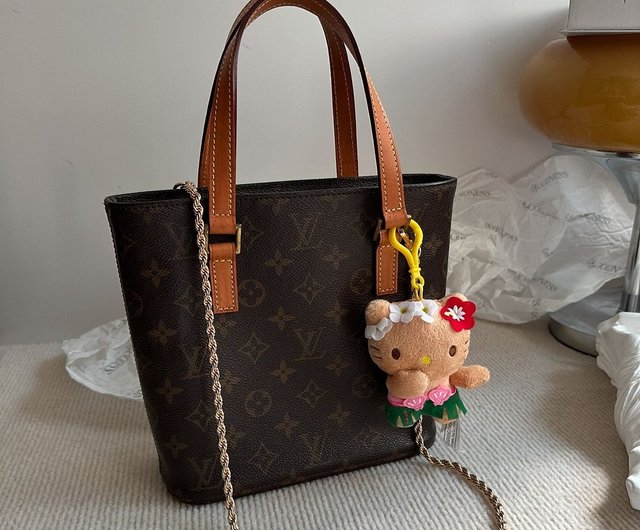 Second hand bag LV Louis Vuitton old pattern tote bag Shop Oh My Goldness Vintage Handbags Totes Pinkoi