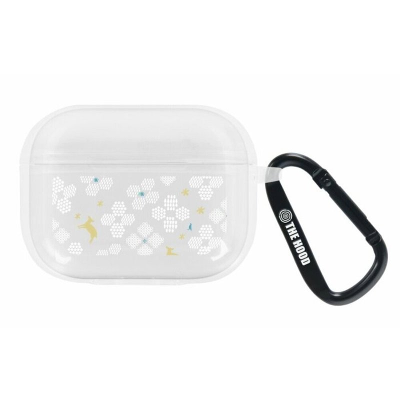 inblooom x The Hood Case With Ring/Blooming Field/Bright White - Headphones & Earbuds Storage - Other Materials Transparent