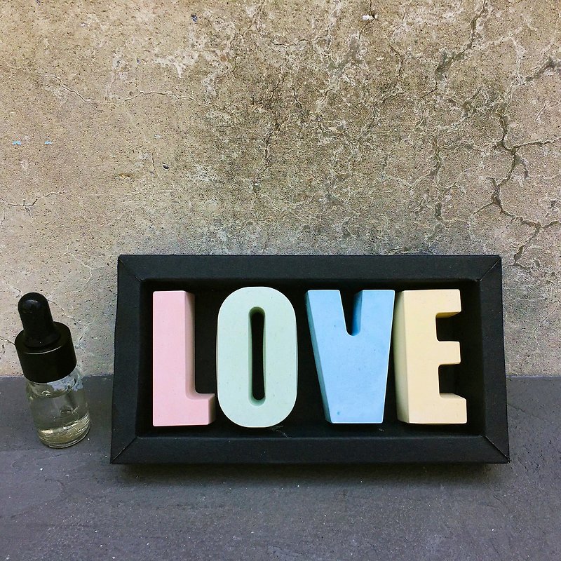 Valentine's day letter diffused Stone combination - Fragrances - Other Materials Multicolor