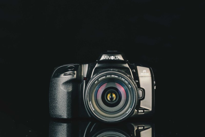 MINOLTA a303si+MINOLTA AF ZOOM XI 28-105mm F=3.5(22)-4.5 #67 - 相機/拍立得/底片相機 - 其他金屬 黑色