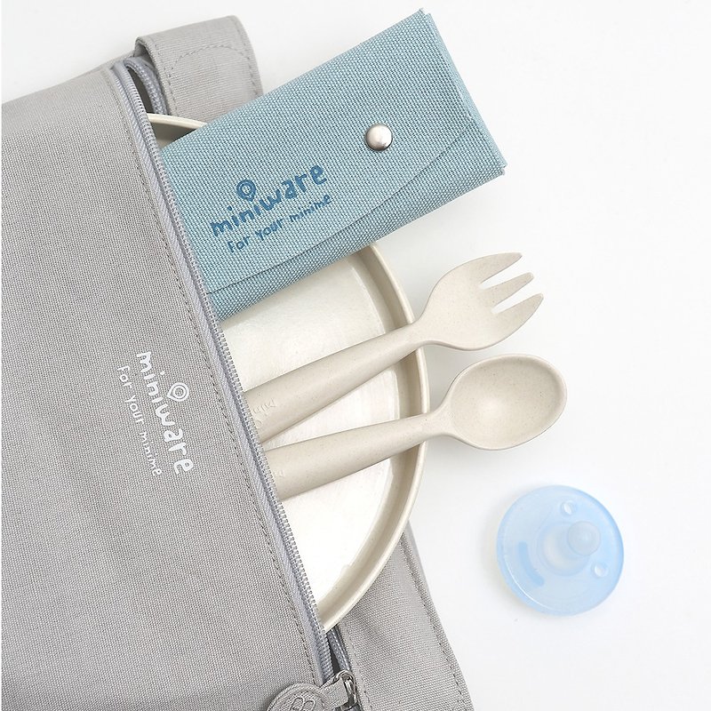 Miniware BringMe! Bag - Diaper Bags - Cotton & Hemp Gray