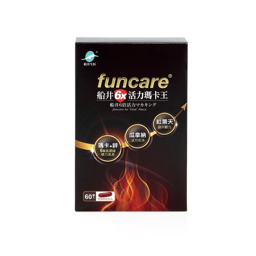 funcare船井生醫 船井 6X活力瑪卡王有勁30日體驗組