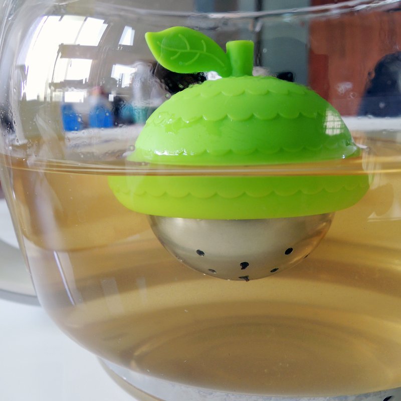 Kalo卡樂創意 橡樹果泡茶器 泡茶球 漂浮泡茶器 - 茶具/茶杯 - 其他金屬 