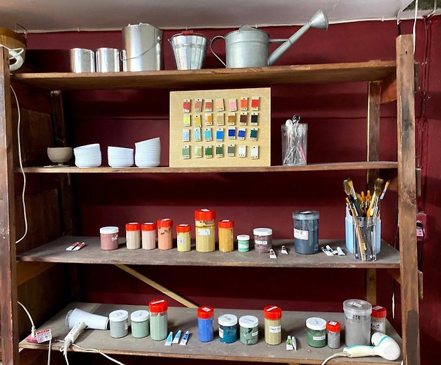 Workshop(s)】[Ceramic underglaze painting experience class] Basic  introduction (including kiln firing) - Shop circlepointstudio Pottery &  Glasswork - Pinkoi