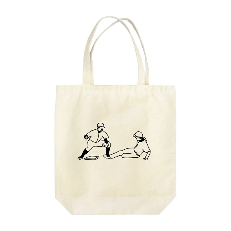 Baseball Tote Bag - Handbags & Totes - Cotton & Hemp 