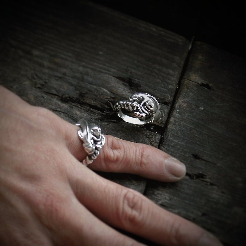 Exotic Pisces 925 Silver Ring - General Rings - Sterling Silver Silver