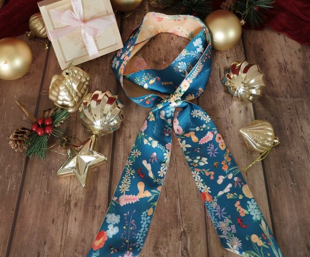 Silk scarf clearance christmas