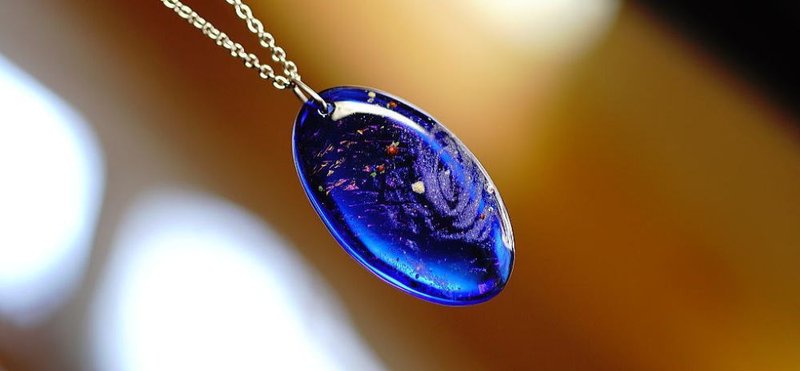 Oval galaxy - 項鍊 - 玻璃 