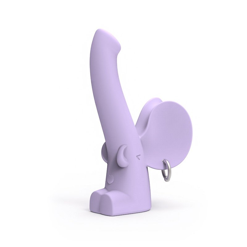 SISTALK 小怪獸| 萌獁象 CG同潮搖滾棒 - 情趣用品 - 其他材質 紫色