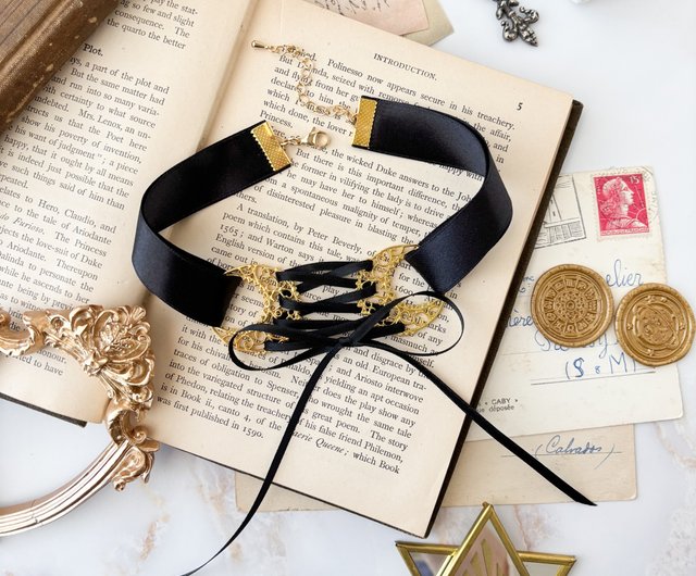 リボンチョーカー チョーカー ロングリボンチョーカー レディース : ZOZOTOWN Yahoo!店