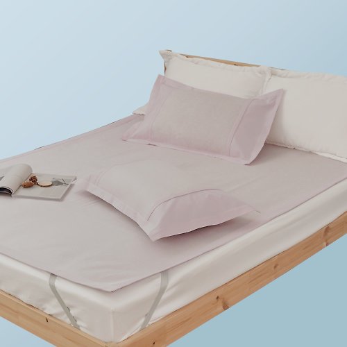 小日常寢居 3D立體蜂巢式軟涼蓆/多款尺寸/涼席+枕蓆組/紙纖粉