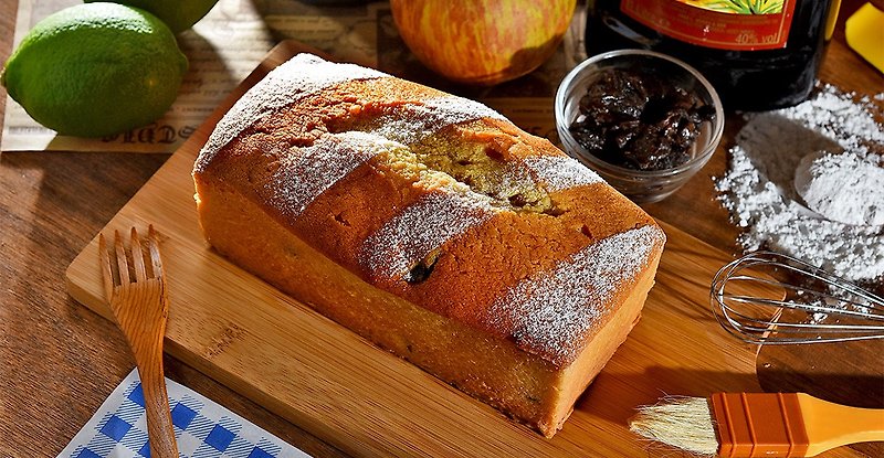 Seedless Dried Longan Rice Pound Cake Loaf /Gluten-free - Cake & Desserts - Fresh Ingredients Gold