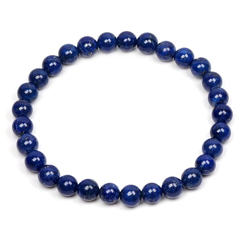 Lapis Lazuli 5.8-6.2mm Bracelet - สร้อยข้อมือ - เครื่องประดับพลอย หลากหลายสี