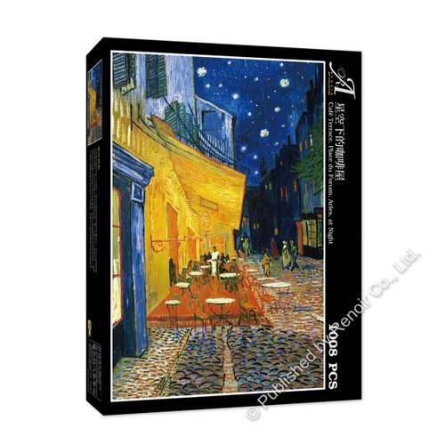 Renoir Puzzle Cultural Workshop/Coffee House Under the Stars/1008  Puzzles/Van Gogh