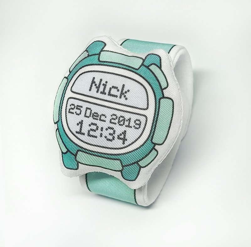我的第一隻運動手錶(客製化) My first Baby Watch (D11A09) - 其他 - 棉．麻 紫色