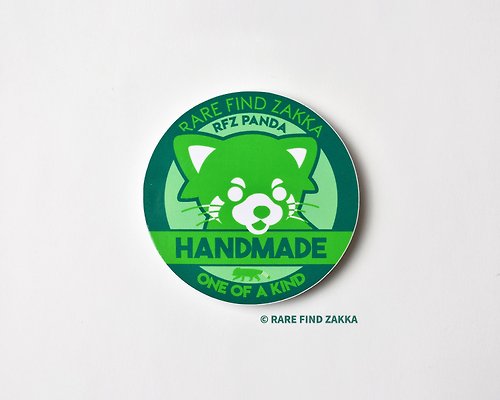 RARE FIND ZAKKA pinkoi store RFZ ORIGINALS 造型貼紙系列 -HANDMADE- 防水 可重覆黏貼