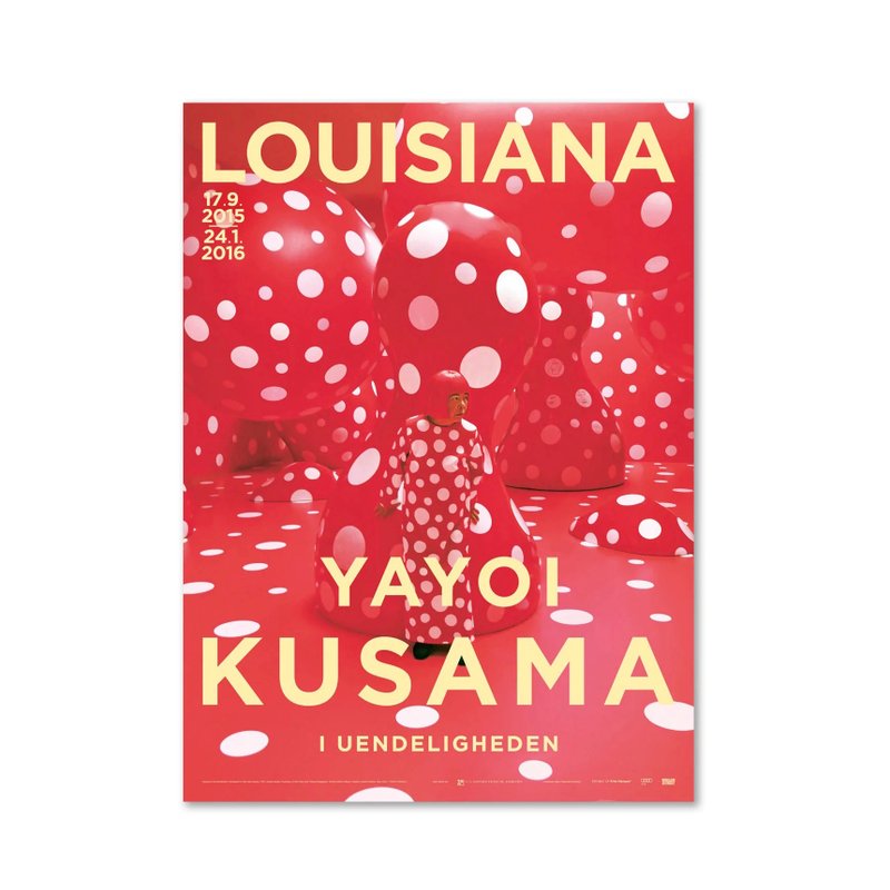 【原版海報】草間彌生 Yayoi Kusama - 新空間指南 - 海報/掛畫/掛布 - 紙 