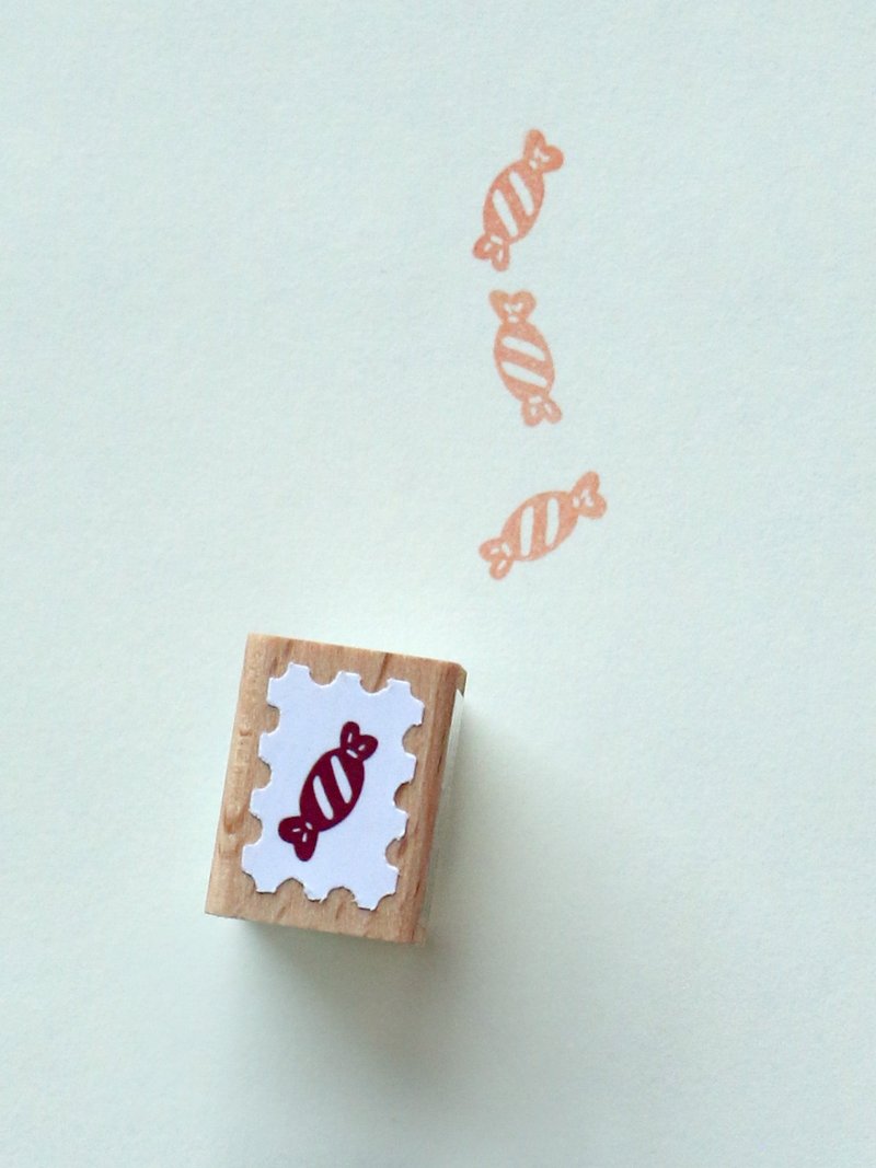 小糖果 原創自由拼色印章 日本TaiyopineFineColor製造 - 印章/印台 - 木頭 